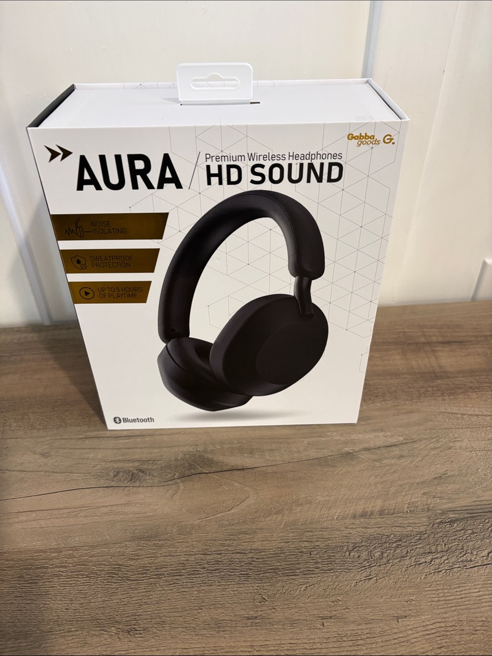 Aura Premium Wireless Headphones - Black